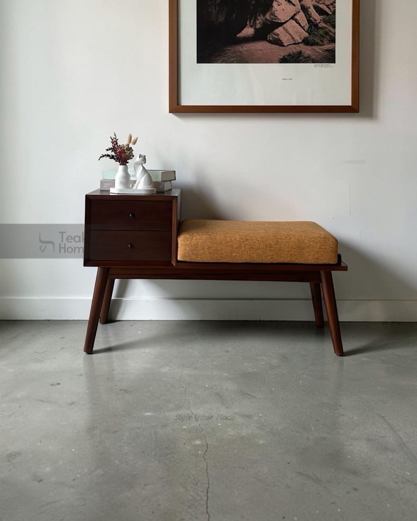 Bangku Nakas Minimalis Kayu