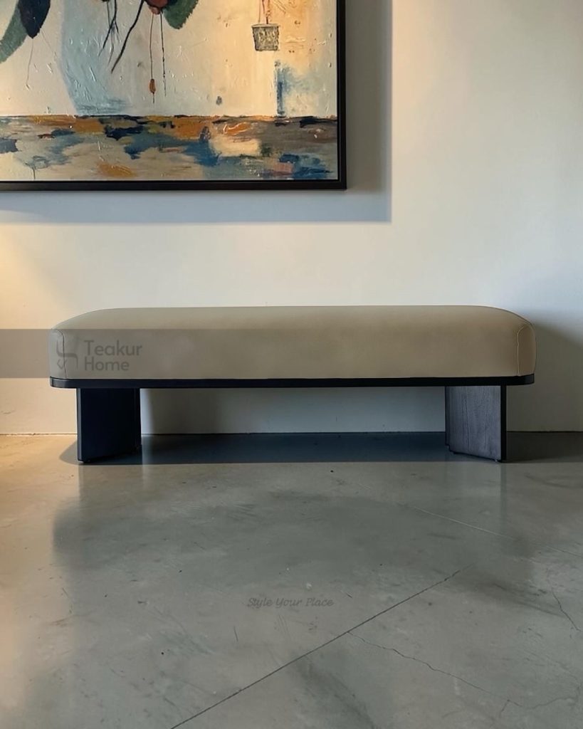 Bench Panjang Ruang Tamu Rumah Modern